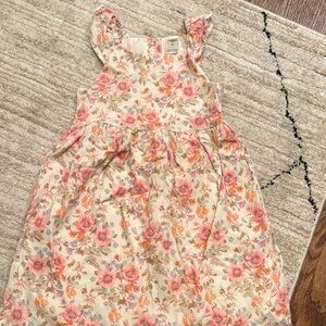OshKosh B'gosh Floral Dress in Pink and Cream